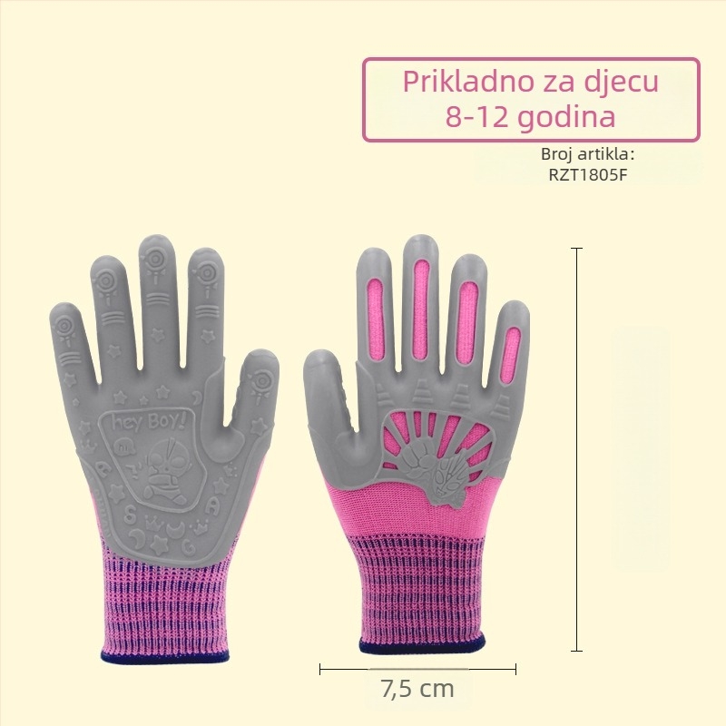 Dječje rukavice za hvatanje raka, prozračne, 80 g, za obiteljske izlete, igru na otvorenom i vrtlarstvo