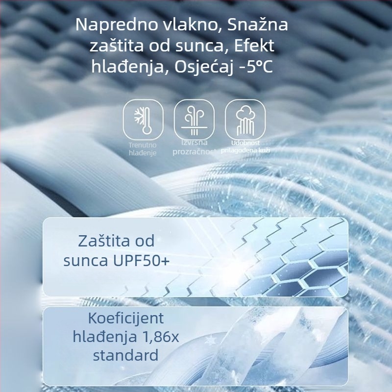 Ženske rukave UV zaštite od ledenog svile za ljeto, za vanjske planinarske aktivnosti, lagani i prozračni, svestrani.