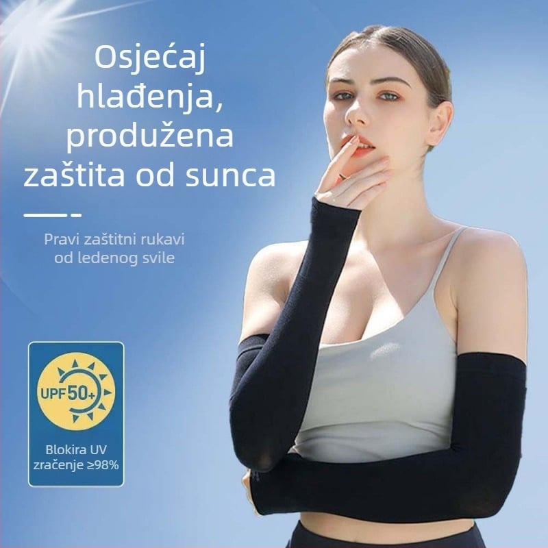 Vanjske navlake za ruke, unisex, zaštita od sunca i protiv komaraca za biciklizam i aktivnosti na otvorenom (nylon tkanina; šifre Jbbx-001/Jbbx-002)