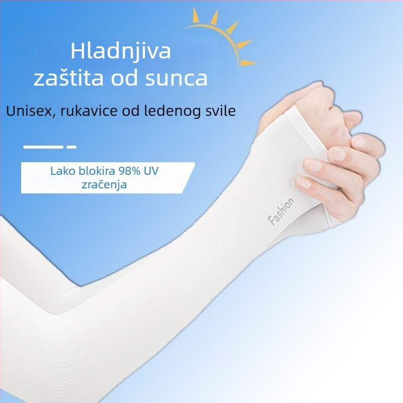 Vanjske navlake za ruke, unisex, zaštita od sunca i protiv komaraca za biciklizam i aktivnosti na otvorenom (nylon tkanina; šifre Jbbx-001/Jbbx-002)
