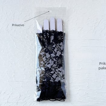 Ženske čipkaste rukavice za ljeto – pola prsta, vožnja, prozračne, zaštita od sunca, elegantan stil, inspirirano korejskim stilom
