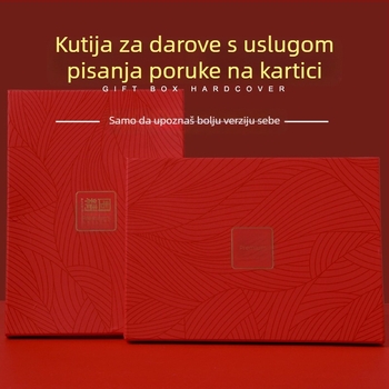 Ženski svileni šal s otiskom — City Show, četverokutni šal za sve sezone s kutijom poklona, porijeklo Zhejiang