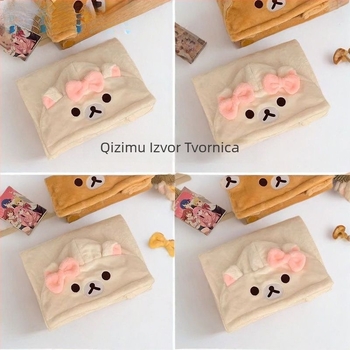 Šal s kapuljačom za ured - crtani dizajn, poliester, proljeće 2025