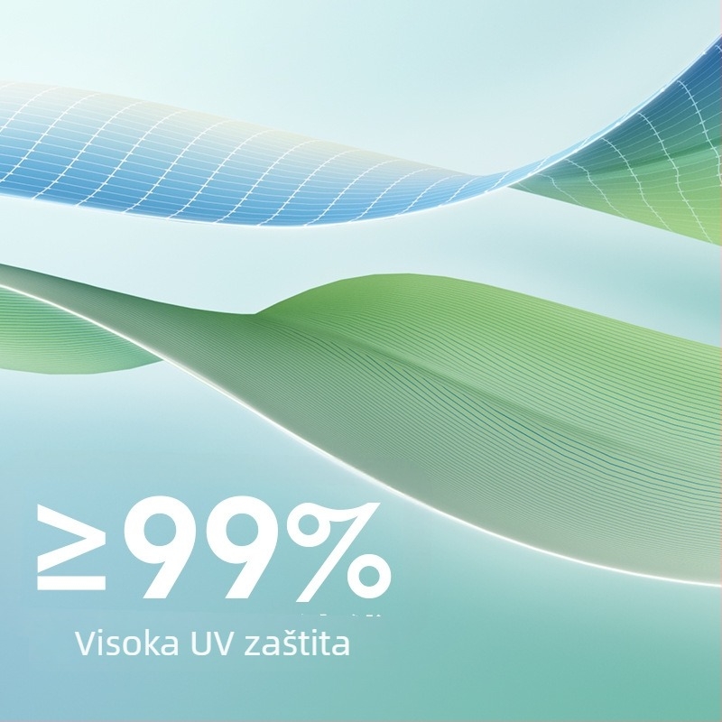 Vanjska maska za lice s UV zaštitom, 3D prozračna konstrukcija i zaštita vrata - brzo sušenje, ultra lagana, zaštita od sunca, najlon materijal