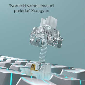 LT84 žični mehanički set tipkovnice i miša, USB, numerička tipkovnica