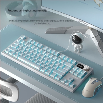 LT84 Žični mehanički komplet tipkovnice i miša, numerička tipkovnica, USB