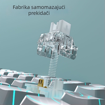 LT84 Žični mehanički komplet tipkovnice i miša, numerička tipkovnica, USB