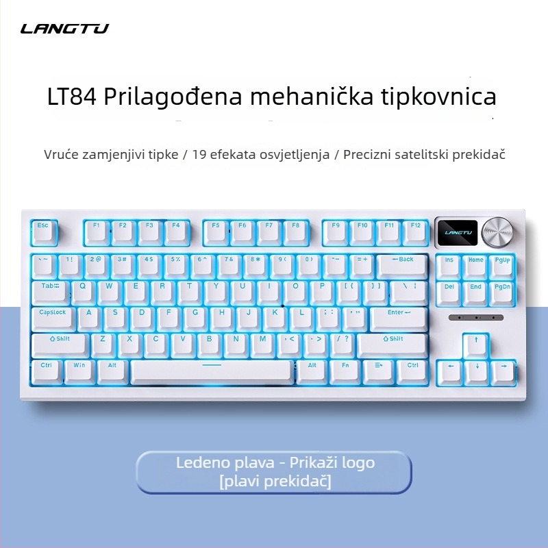 LT84 Žični mehanički komplet tipkovnice i miša, numerička tipkovnica, USB