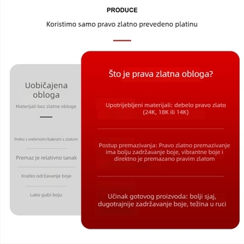 Lanac od mesinga u obliku zvijezde, s privjeskom od 3A cirkon na lancu ključne kosti — lagani luksuz