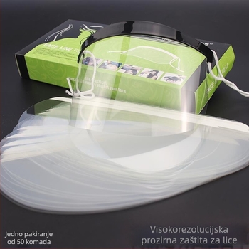 Pokrov za frizuru – lice štit za bojanje, svijetlo luksuzni stil, Marka Unique Item, Materijal: Drugo