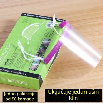 Pokrov za frizuru – lice štit za bojanje, svijetlo luksuzni stil, Marka Unique Item, Materijal: Drugo