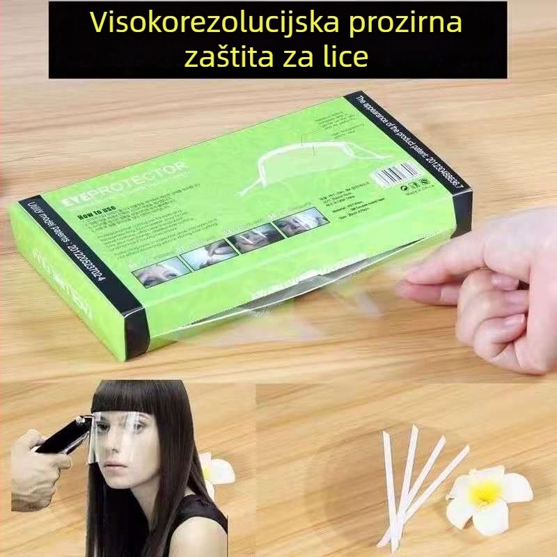 Pokrov za frizuru – lice štit za bojanje, svijetlo luksuzni stil, Marka Unique Item, Materijal: Drugo