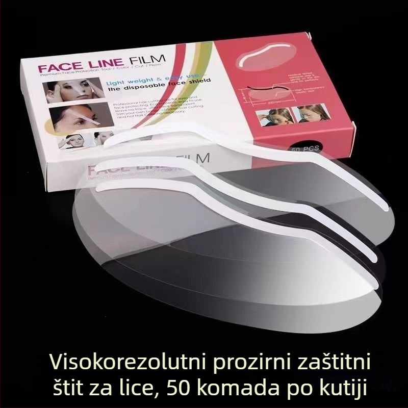 Frizerski alati: jednokratne naljepnice za čelo za zaštitu lica pri bojanju kose, maska za kosu za salone (Kategorija proizvoda: Frizerski alati; Podrijetlo: Hebei; Namjene: Opće; Specifikacije: Konzultacije; Učinkovitost: Drugo)