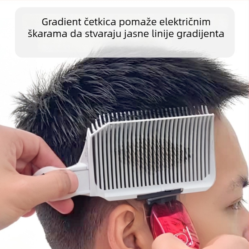 Gradijentni češalj za šišanje i oblikovanje kose — univerzalni model; praktični češalj; za obične korisnike