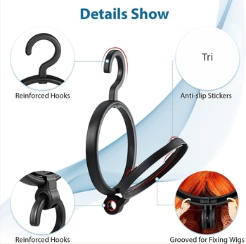Set stalak za perike – 6 dijelova, alati za perike