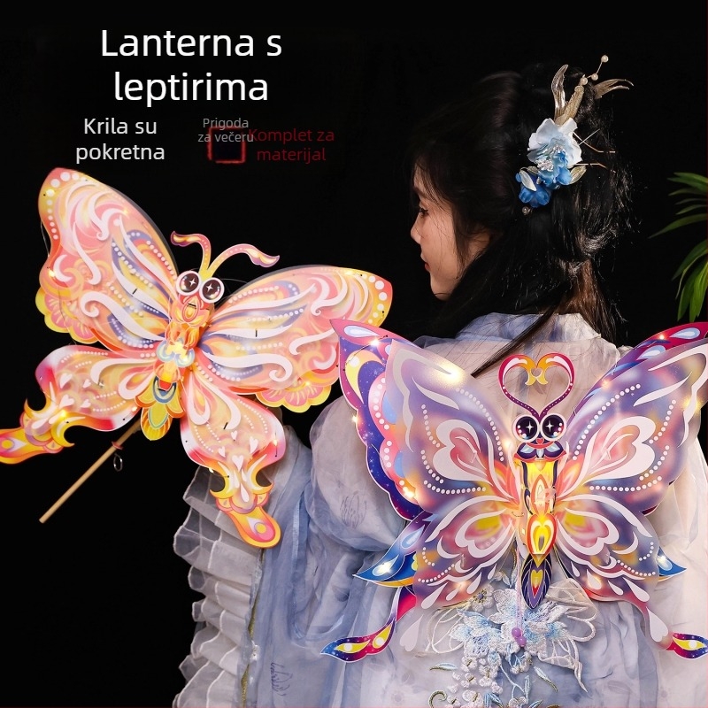 DIY PVC fenjer set — nepravilnog oblika, crtani stil, svijetli