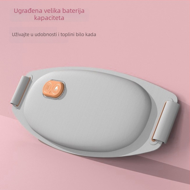 Pojas za zagrijavanje tijekom mjesečnice s infracrvenim grijanjem i vibracijskim masažom, USB punjenje, upravljanje putem aplikacije/Bluetooth, tri razine grijanja, model P71
