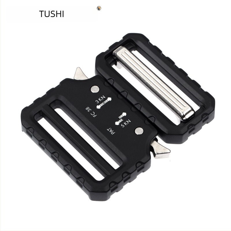 Kuka za pojas od cinkovog legura, zmijskog oblika, dvostrano podesiva, s mehanizmom brzog oslobađanja