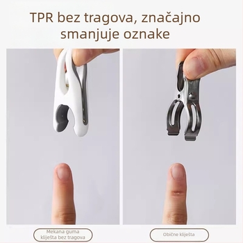 Plastične sušilice za odjeću, 72-dijelni set, za pokrivače, donje rublje, hlače, čarape i košulje, univerzalna upotreba, moderan minimalistički dizajn