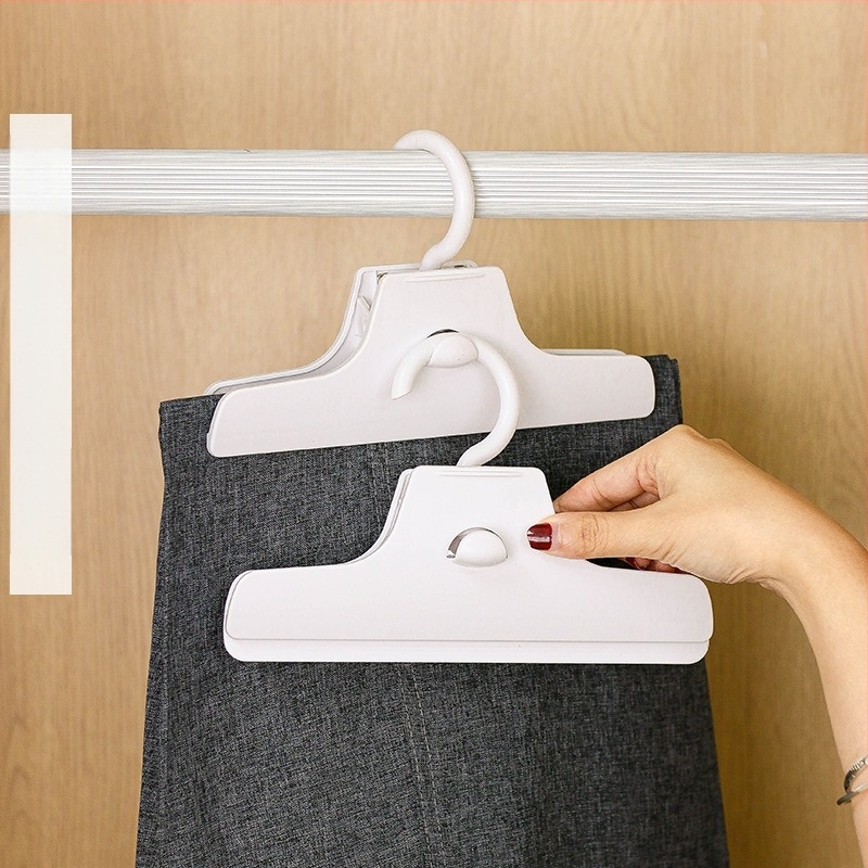 Klip za garderobu za hlače, ABS materijal, može se slagati i vješati, pogodan za donje rublje, hlače, odijelo i kravatu