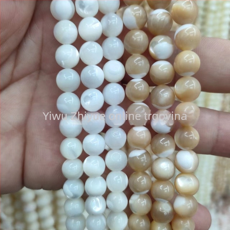 Žute školjkaste perle u obliku potkove, 2–8–14 mm, slobodne perle za DIY izradu nakita