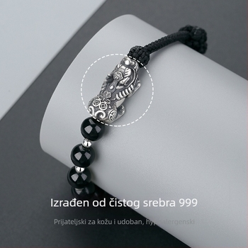 DIY pleteni narukvica od užeta, retro muški stil, ručna izrada, ljeto 2024, Fujian-Guangdong International Jewelry