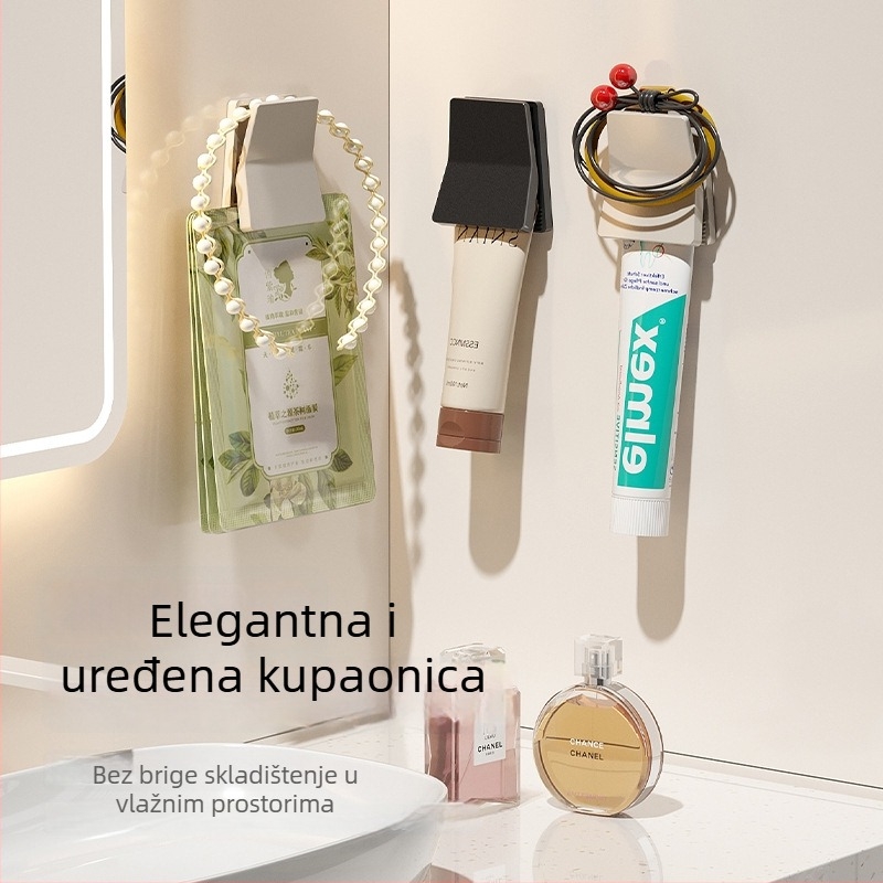 Klip za skladištenje na zidu u kupaonici – Ling feng, model Storage clip, moderan minimalistički stil, za odrasle