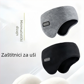 Ušni zaštitnici na glavu, otporni na vjetar, s fleece uloškom, za zimske vanjske sportove