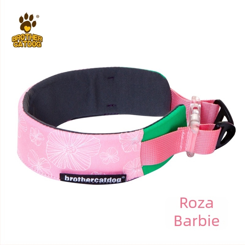 Osvijetljivi ovratnik za pse od Mohaira, opće namjene, s vučnom užadi