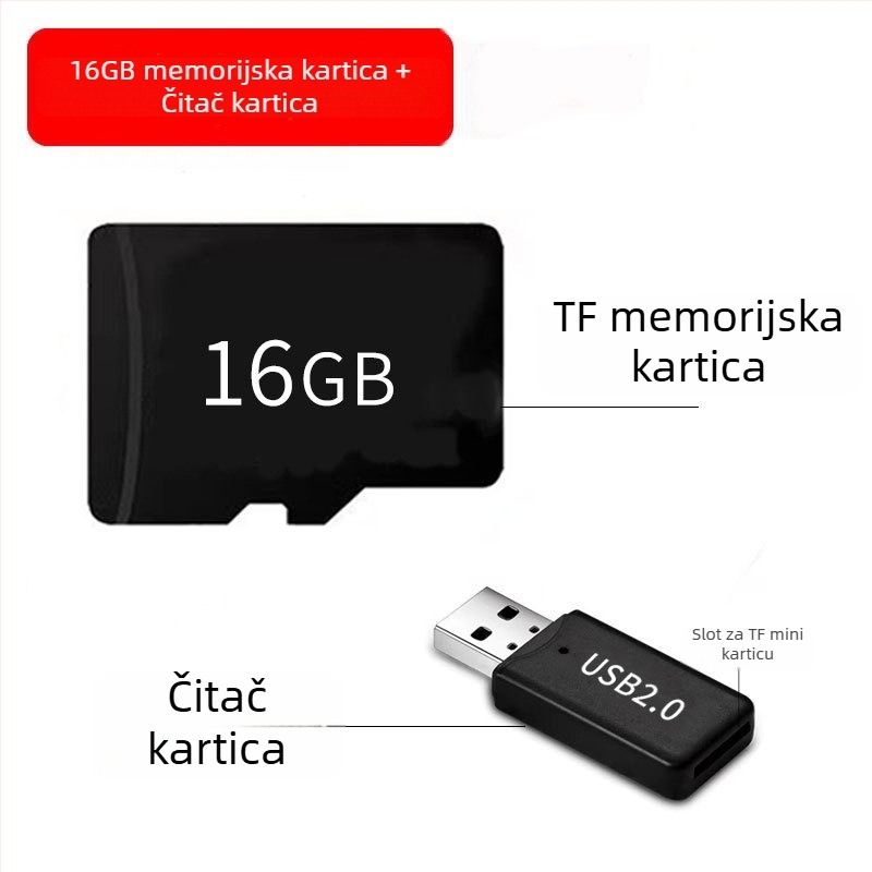 Dječja digitalna kamera X2 s 2-inčnim LCD zaslonom, 1–5 MP, TF kartica, ABS+PC kućište