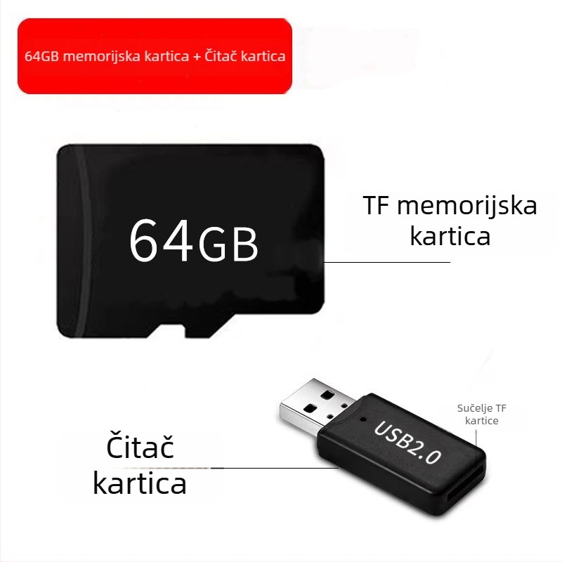 Dječja digitalna kamera X2 s 2-inčnim LCD zaslonom, 1–5 MP, TF kartica, ABS+PC kućište