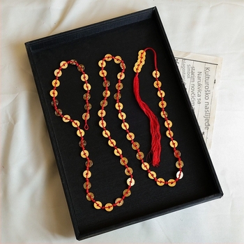 Hanfu pojas lanac s bakrenim novčićima i resicama, ručno izrađeno, miješani materijali, unisex etnički stil