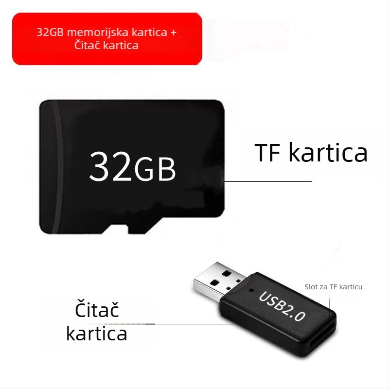 X2 dječja digitalna kamera – 2-inčni LCD, 1–5 MP, TF kartica, trajanje baterije 1–3 sati, kućište ABS+PC