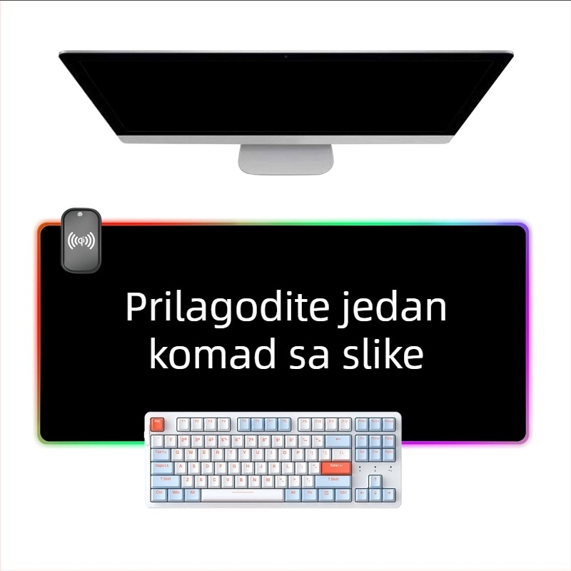 Prilagođena podloga za miš s persijskim stilom, ultra velika, otporna na prljavštinu i protuklizna, za internetni kafić, dom, igre, ured i učenje