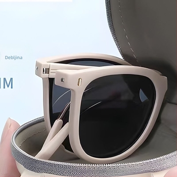 Sklopive sunčane naočale – anti-refleksne, UV-380 zaštita, leće od smole, okvir od plastike i metala, idealne za vožnju