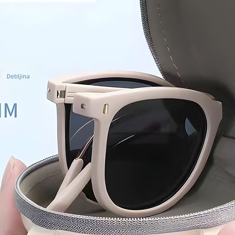 Sklopive sunčane naočale – anti-refleksne, UV-380 zaštita, leće od smole, okvir od plastike i metala, idealne za vožnju