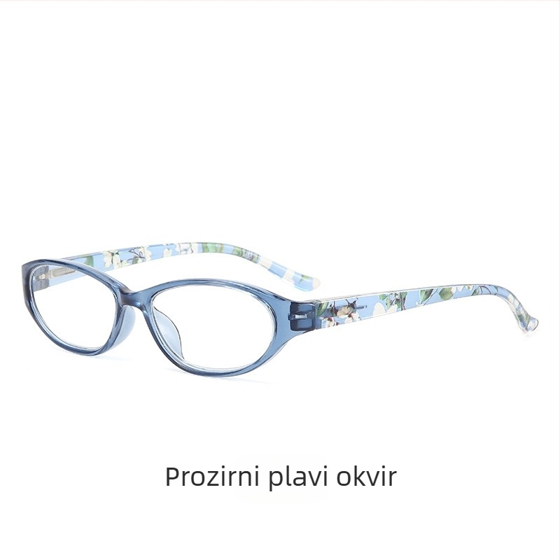 Naočale za čitanje Mr. Fu Lao, PC okvir i PC leće, UV zaštita, puni okvir, retro stil književnosti i umjetnosti