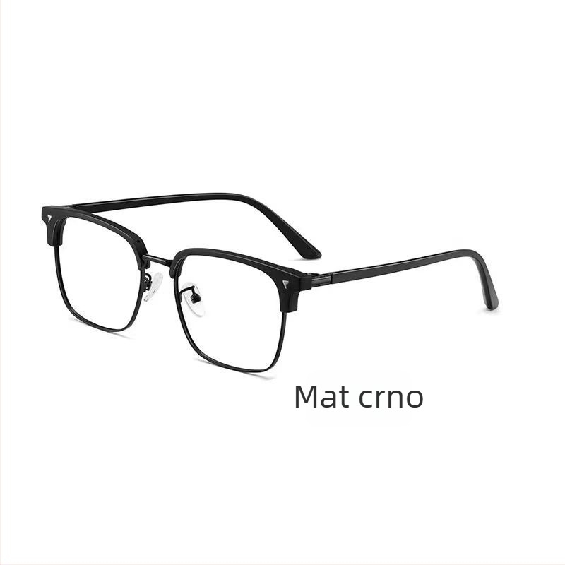 Lagane naočale za čitanje, unisex, s zaštitom od plavog svjetla, anti-radijacije i UV, za blizinu i daljinu, metalna poluokvirna konstrukcija
