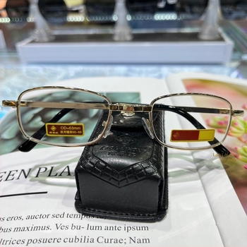 Naočale za čitanje, Angie/ANGIEILL, pun metalni okvir, leće od smole s asferičnim lećama, modeli 639 film i 632 film