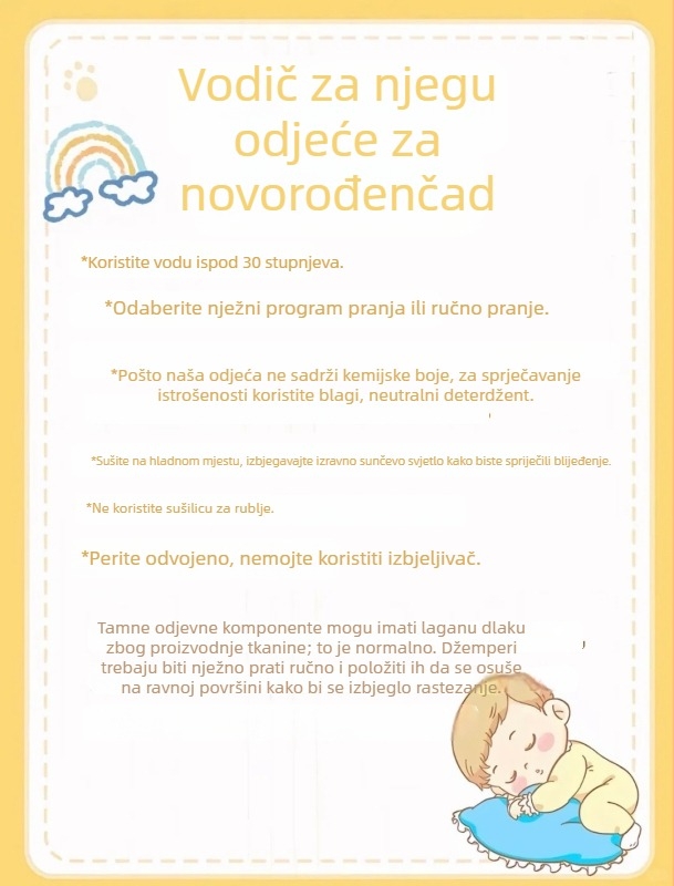 Bebin kombinezon od Lyocell Tencel vuna, unisex, dugi rukav, za dob 0–12 mjeseci