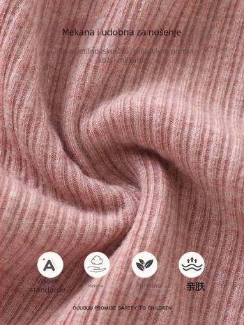 Dječji pleteni džemper, korejskog stila, dugi rukavi, bez kopči, za uzrast 1–3 godine