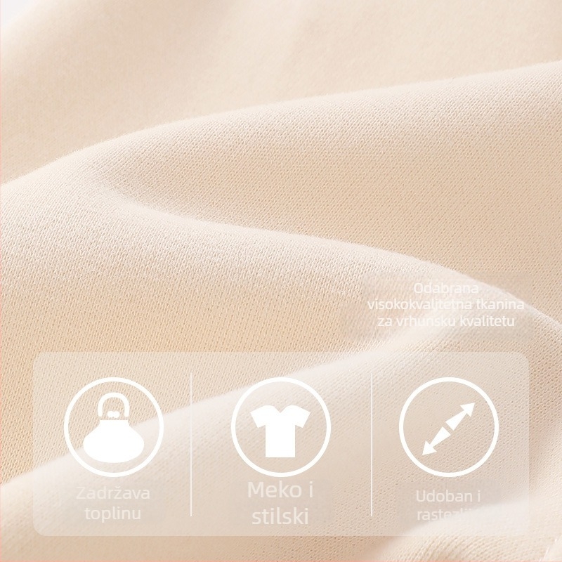 Dječje pamučne hlače za proljeće i jesen, opuštenog stila, elastični pojas, 52% pamuk, za uzrast 1-3 godina