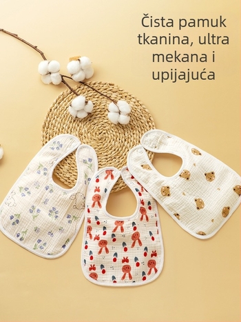 Dječji pribor Tip A, U-oblik, pamuk gaz, vodootporan, za bebe i djecu 1–3 godine
