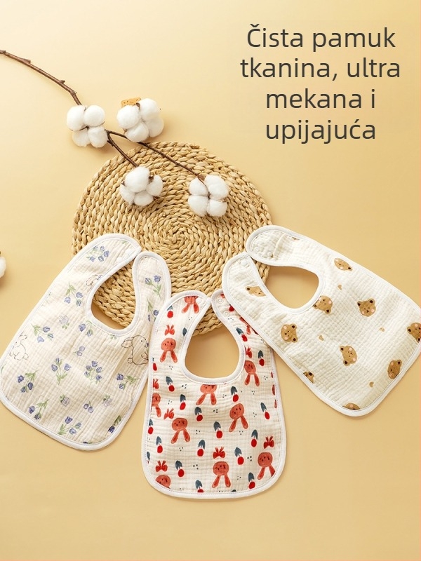 Dječji pribor Tip A, U-oblik, pamuk gaz, vodootporan, za bebe i djecu 1–3 godine