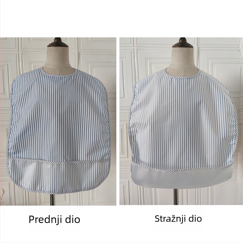 Odrasli vodootporni pregača za jelo, poliester, unisex, proljeće 2024