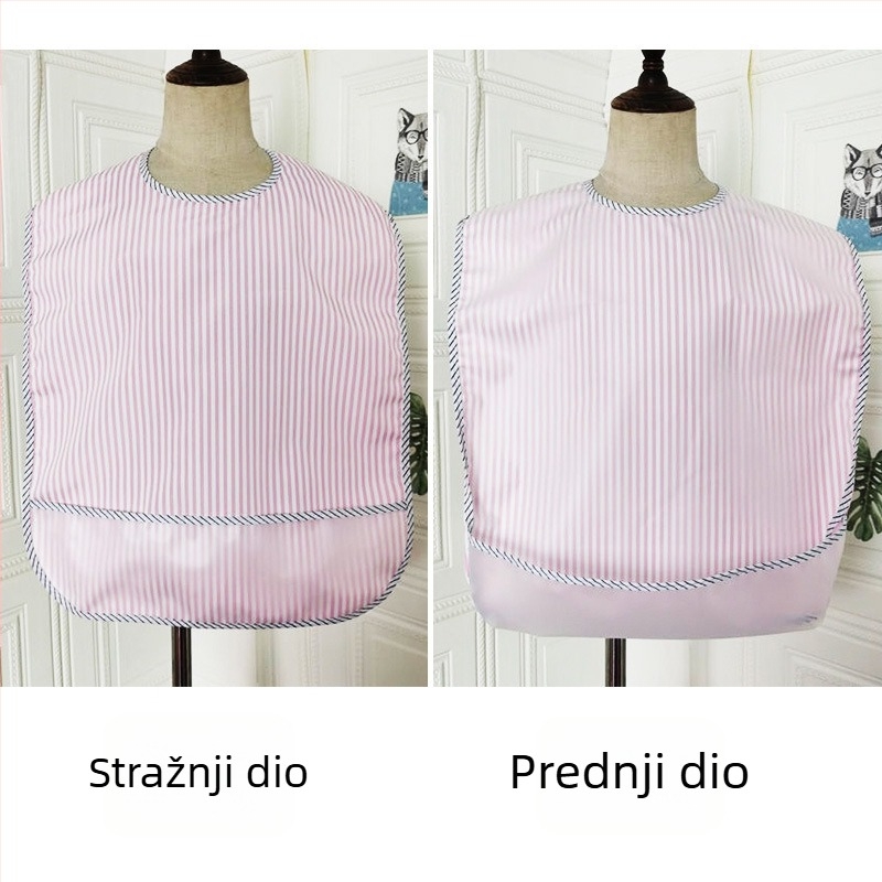 Odrasli vodootporni pregača za jelo, poliester, unisex, proljeće 2024