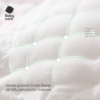 Bc Babycare ručnik za kupanje za bebe od bambusovih vlakana