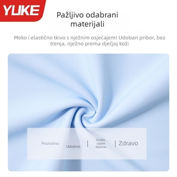 Djevojački dvodijelni kupaći kostim s dugim rukavima, zaštita od sunca, plivački trening set, novi model 2025