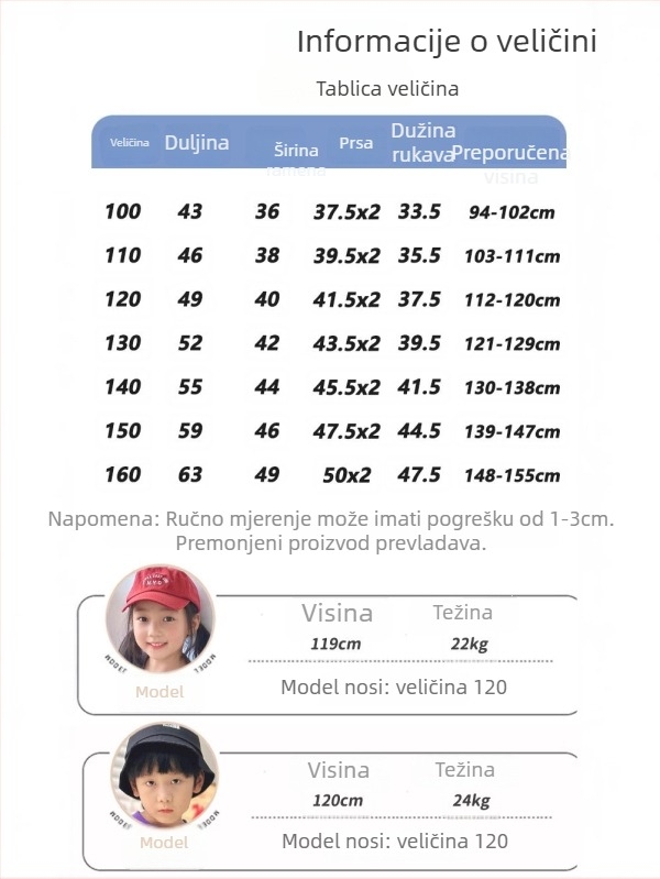 Dječja majica s dugim rukavima, korejskog stila, 100% pamuk, okrugli izrez