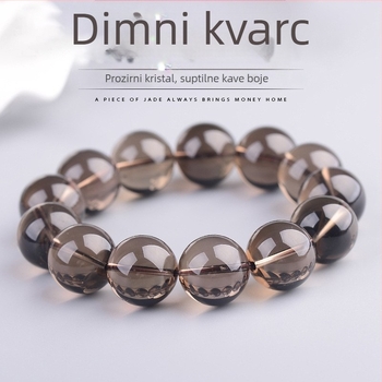 Narukvica od Tea Crystal perlica od 8 mm, bez bočnih kamenova, lagani luksuzni stil